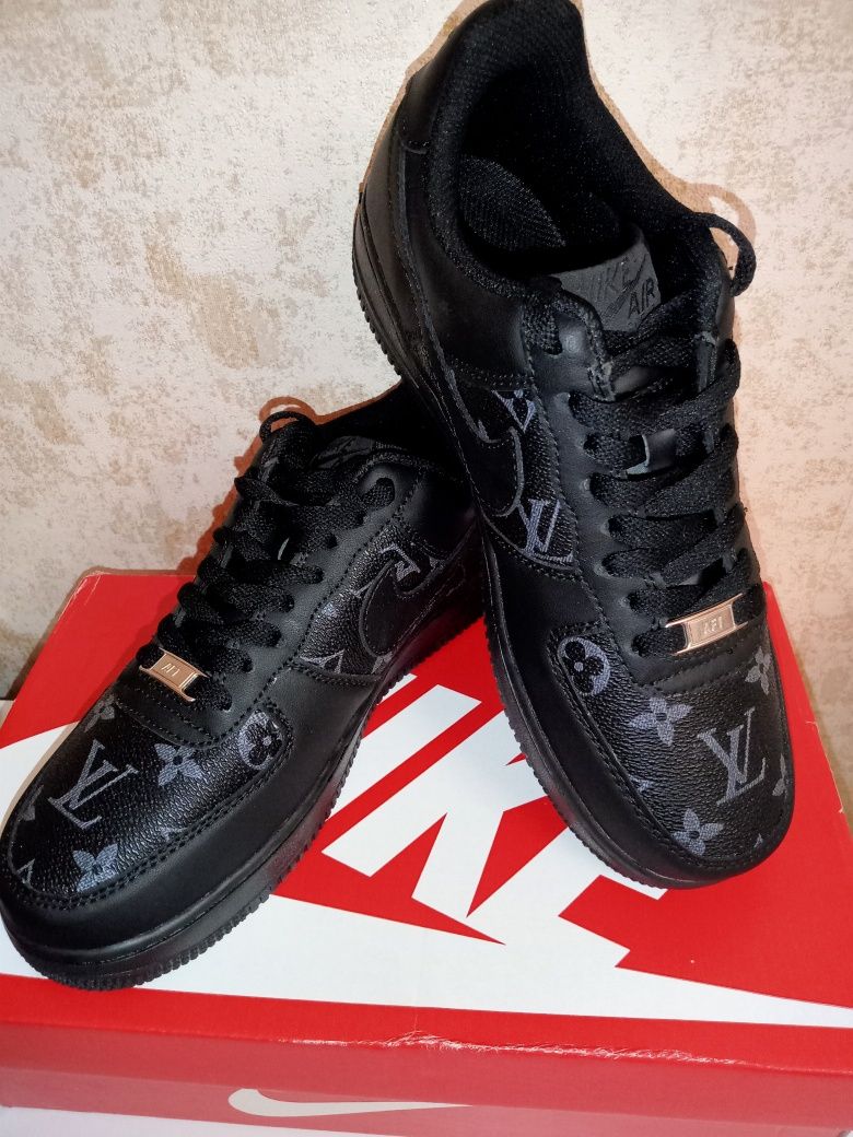 Кроссовки louis vuitton x nike air force 1 оригинал