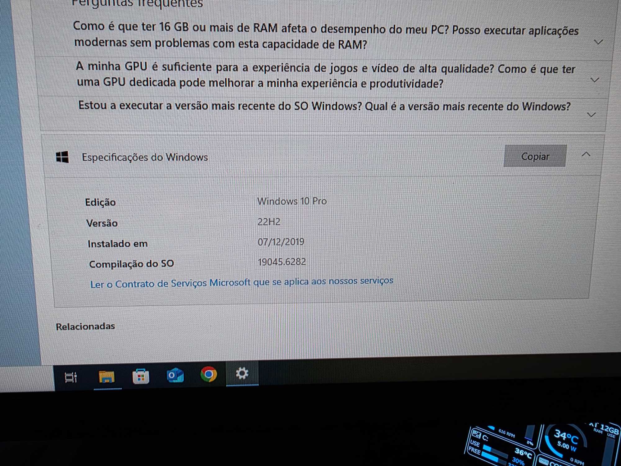 Desktop Gaming / Trabalho – i5-8400, 16GB RAM, GTX 1050 Ti, SSD 512GB