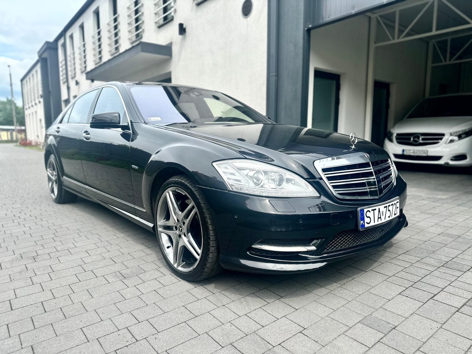 Mercedes S500 4matic Long Lift Najwyższa Opcja 1 Salon Polska