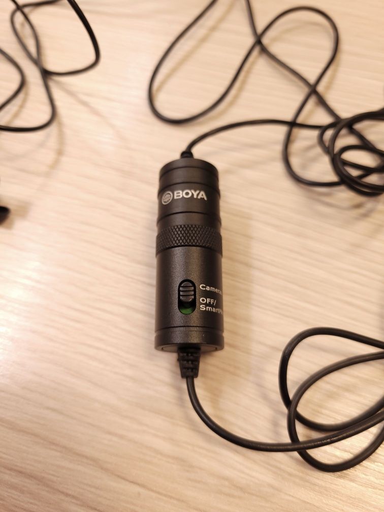 BOYA BY-M1  mikrofon pojemnościowy Lavalier krawatowy