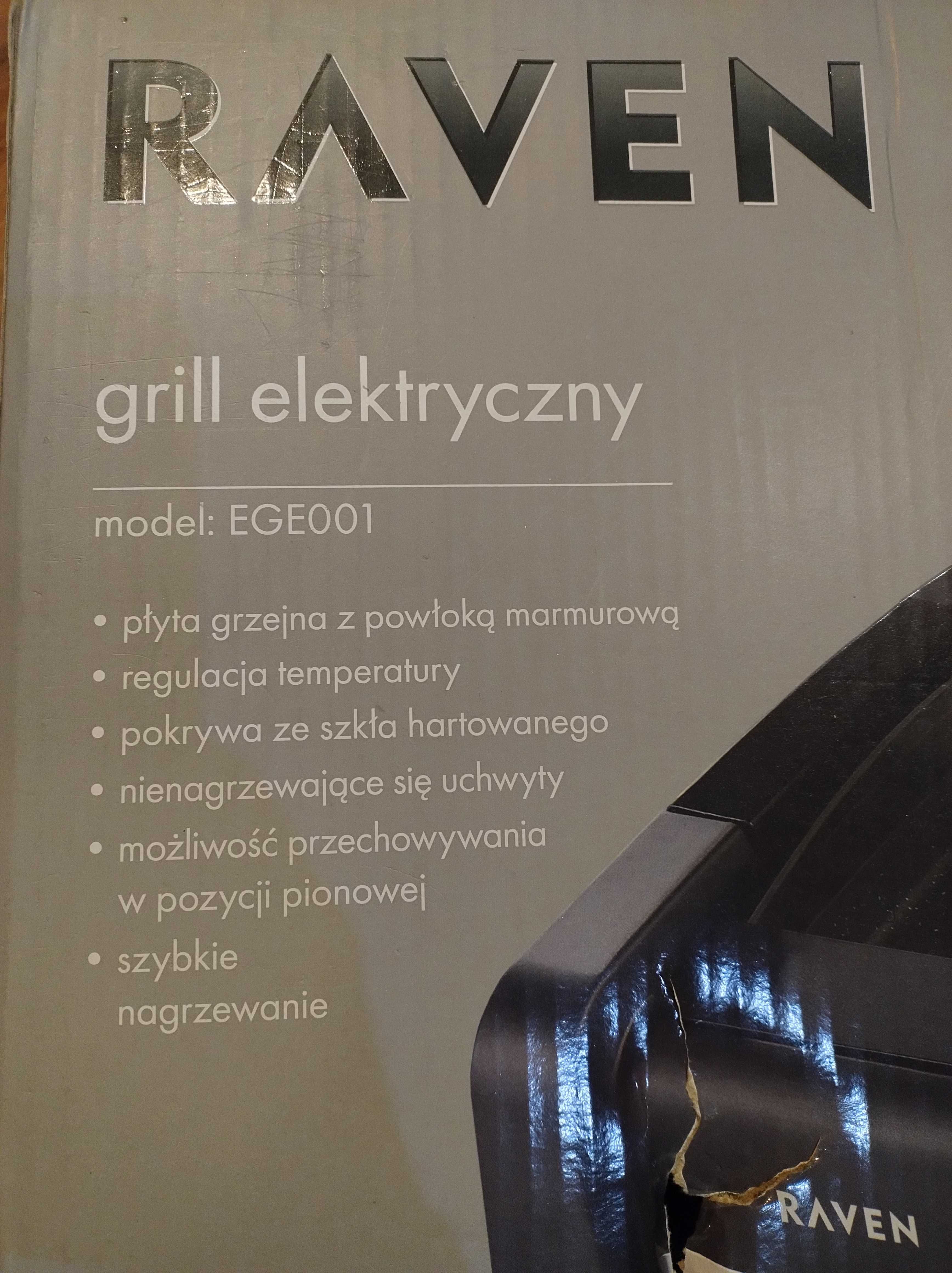 Gril elektryczny raven