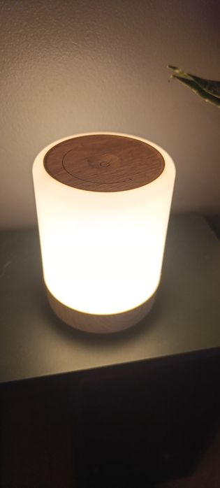 Candeeiro de mesa de cabeceira tátil regulável, 256 RGB com  mudança d