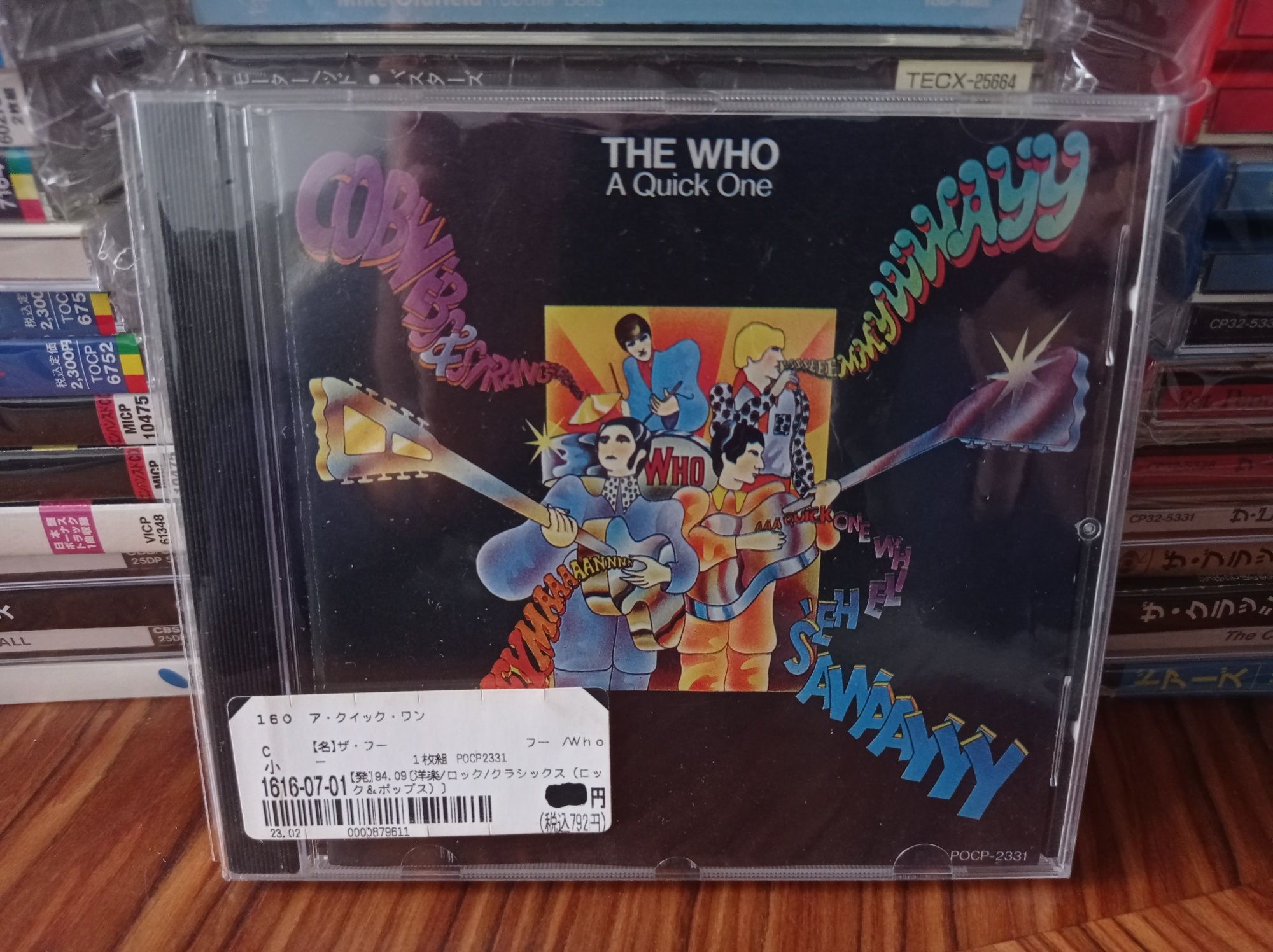 Płyta kompaktowa THE WHO A QUICK ONE orbitalna wersja japońska nowa