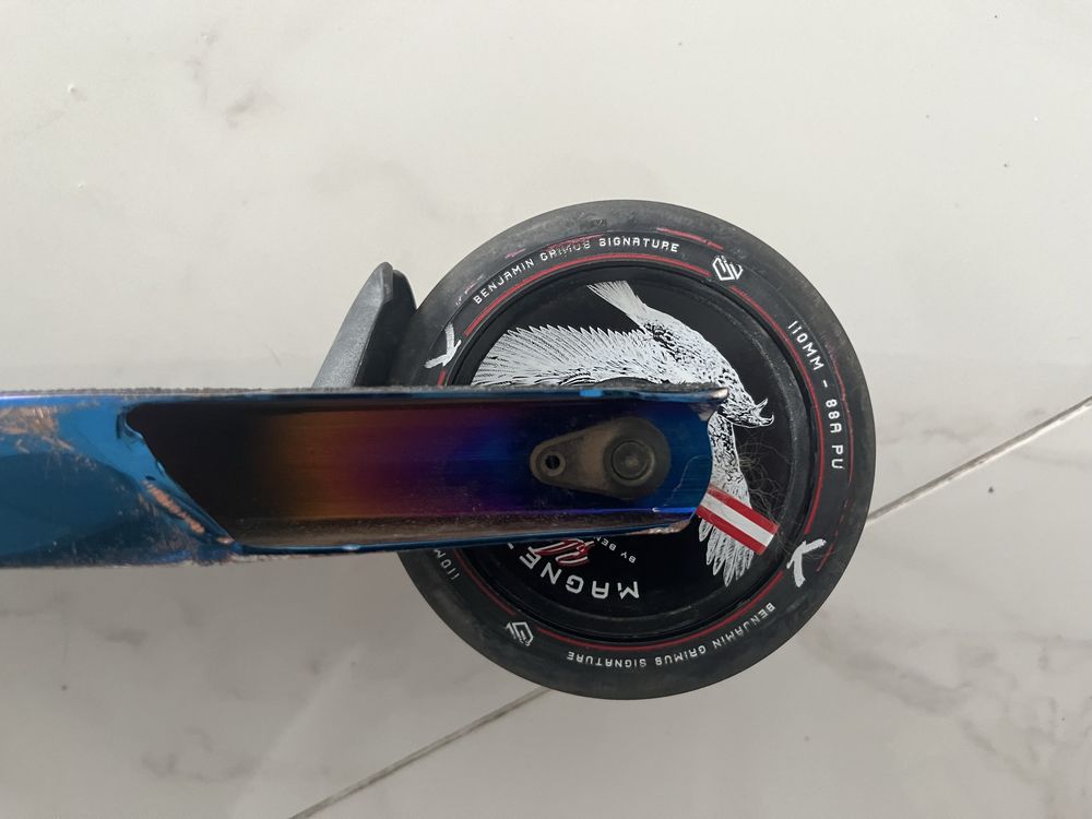 Hulajnoga wyczynowa custom build