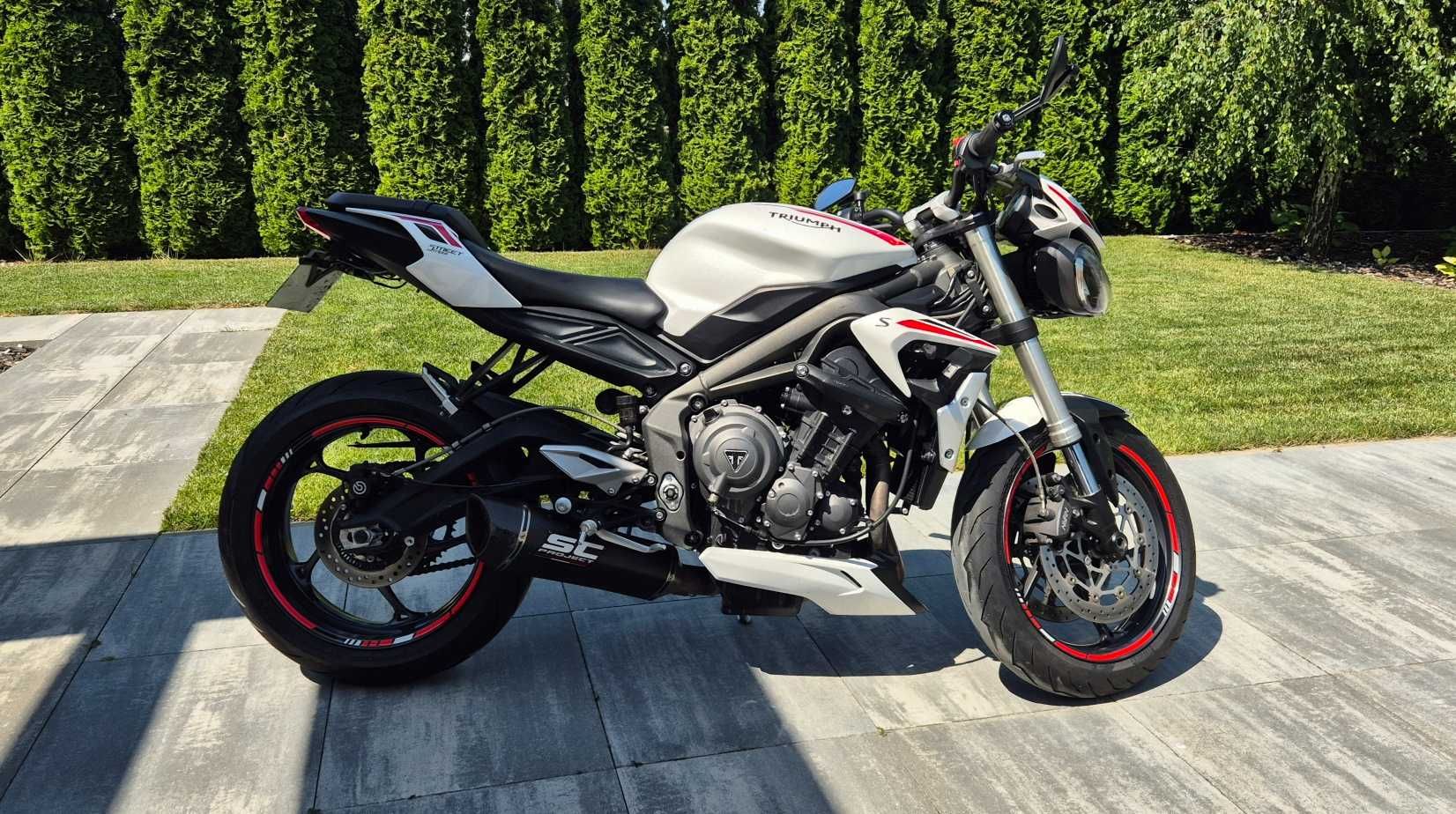 Triumph Street Triple 660S / 2020r/ 19 tyś km. /  SC PROJECT / Kat. A2