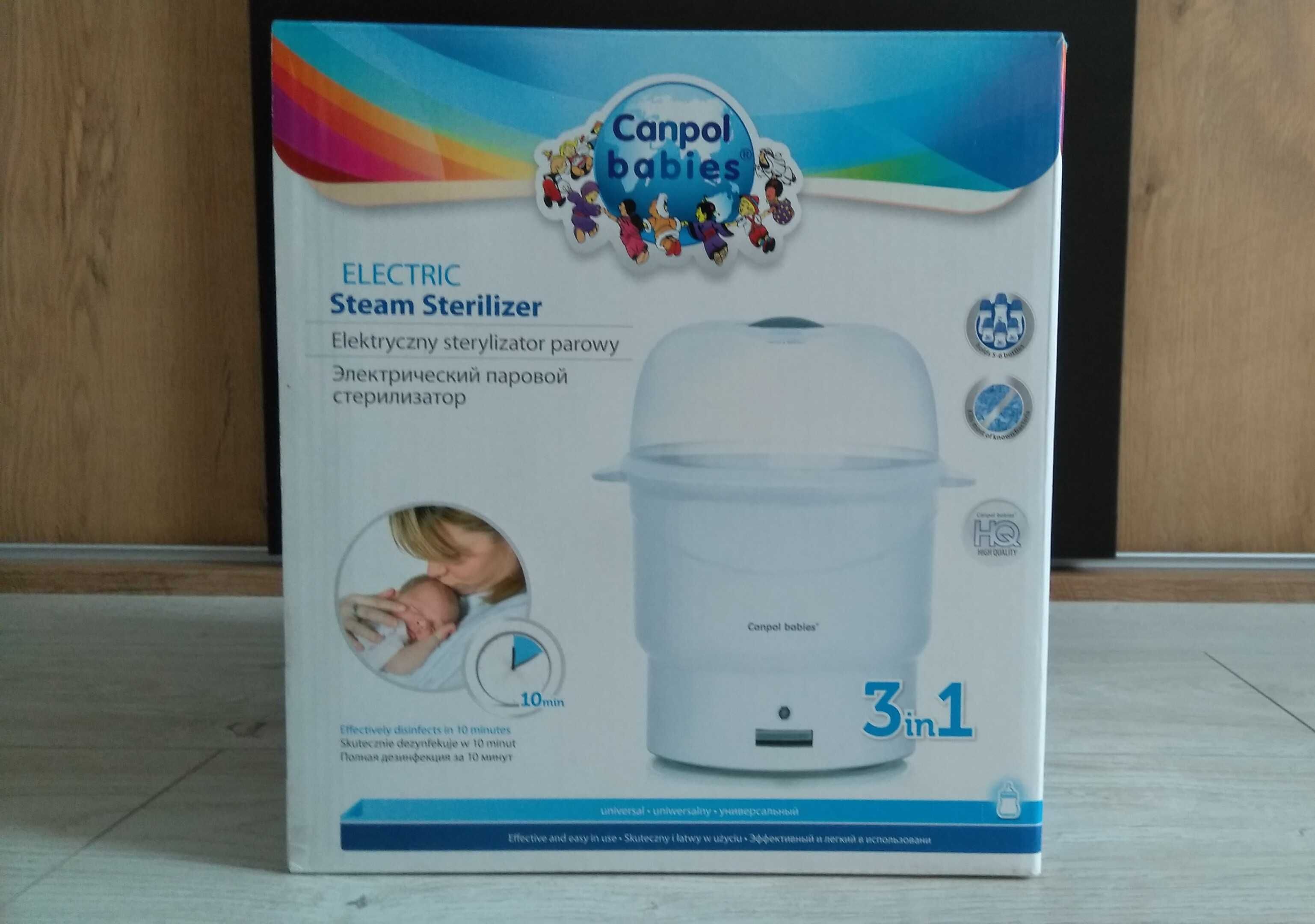 Sterylizator do butelek, Canpol 3w1