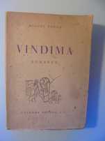 Torga (Miguel);Vindima;Coimbra Editora,1ª Edição,1945,