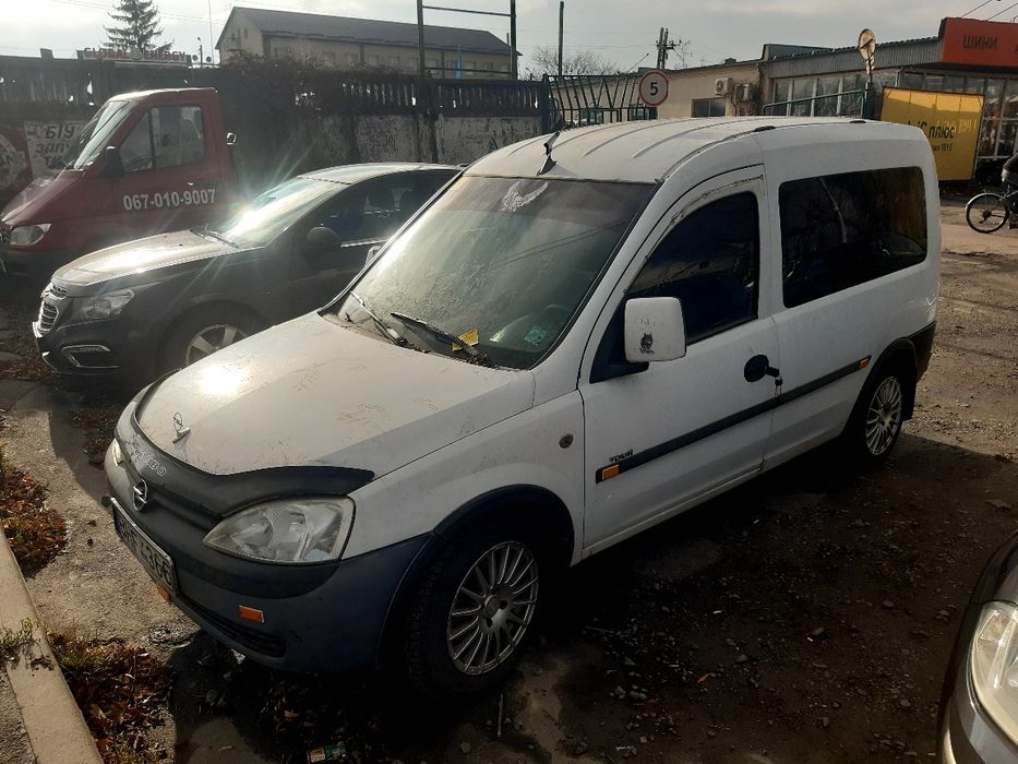 Розборка шрот опель комбо с корса с запчастини вектра астра зафіра оме