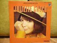 Płyta winylowa Juliette Greco Accordeon.Rok 1968.Zapraszam.