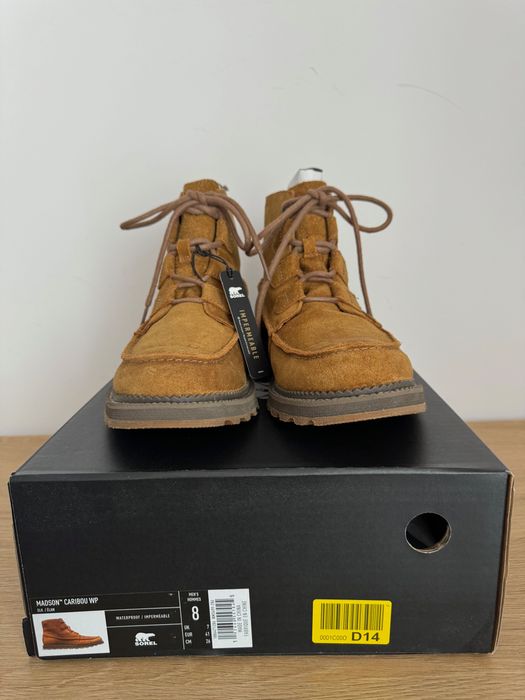 Buty/botki męskie SOREL, Madson Caribou WP, rozmiar 41, nowe