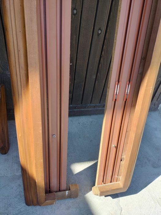 2 drewniane karnisze Voglauer