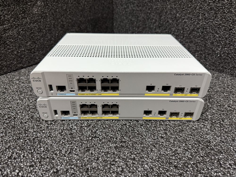 Комутатори Cisco WS-C2960CX-8PC-L - Юнісфера