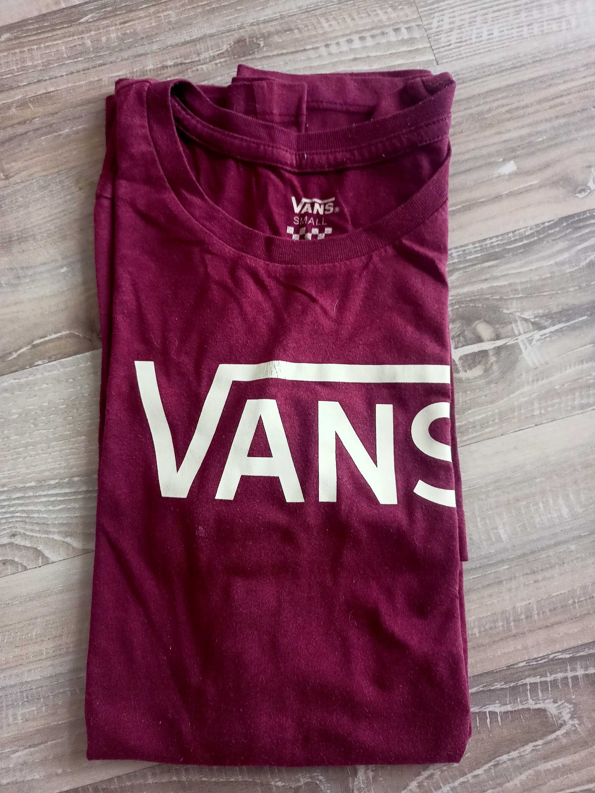 koszulka VANS bordo