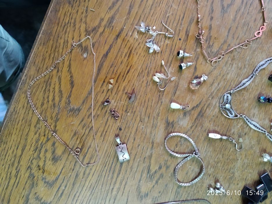 Biżuteria nie używana