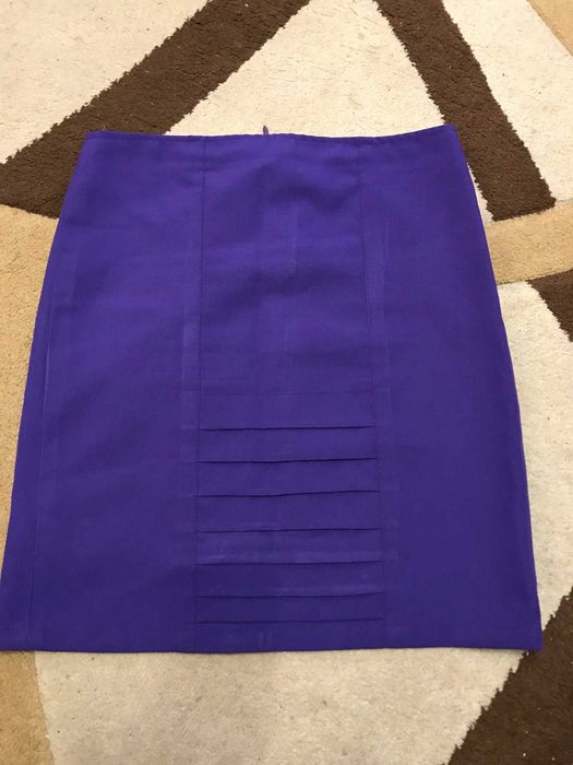 юбка фиолетовая 44-46р