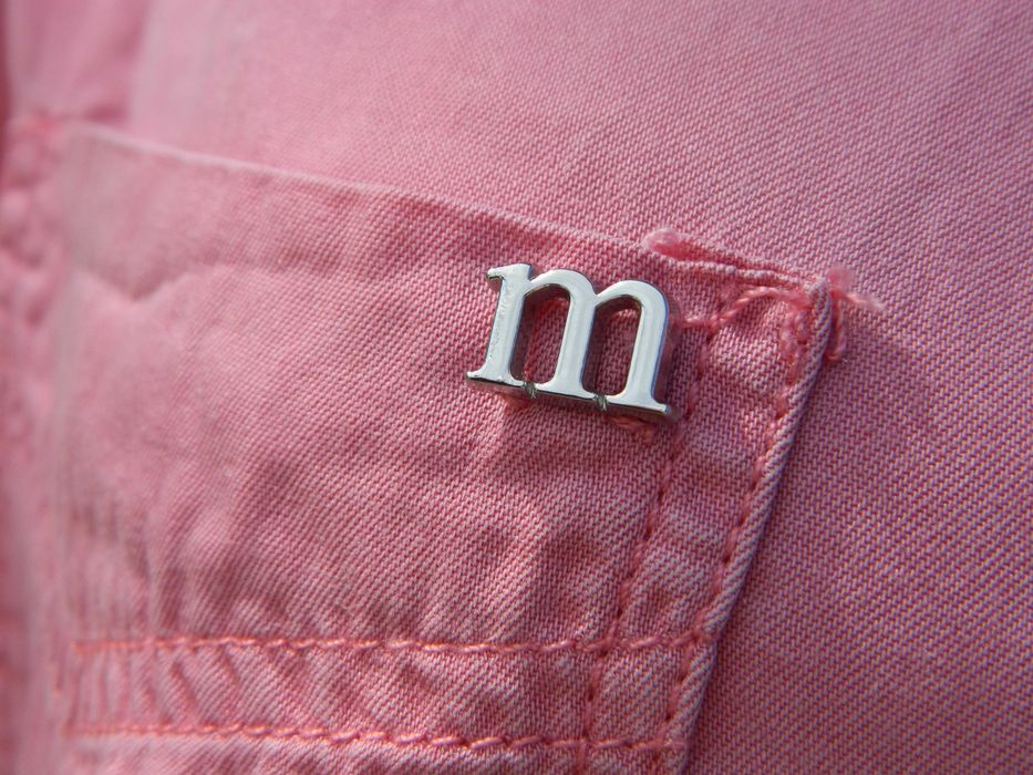 Monnari 42 * koszula bluzka z lyocellu oversize * brzoskwiniowy róż