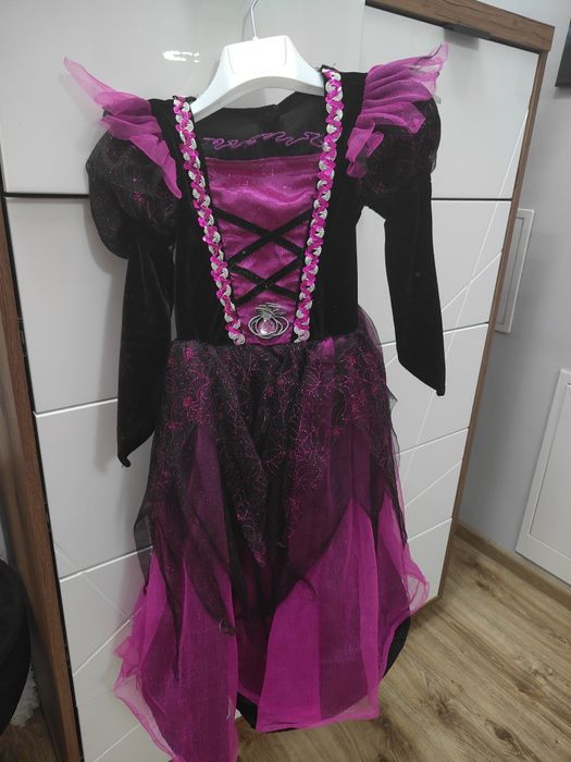 Sukienka kostium na halloween dla dziewczynki