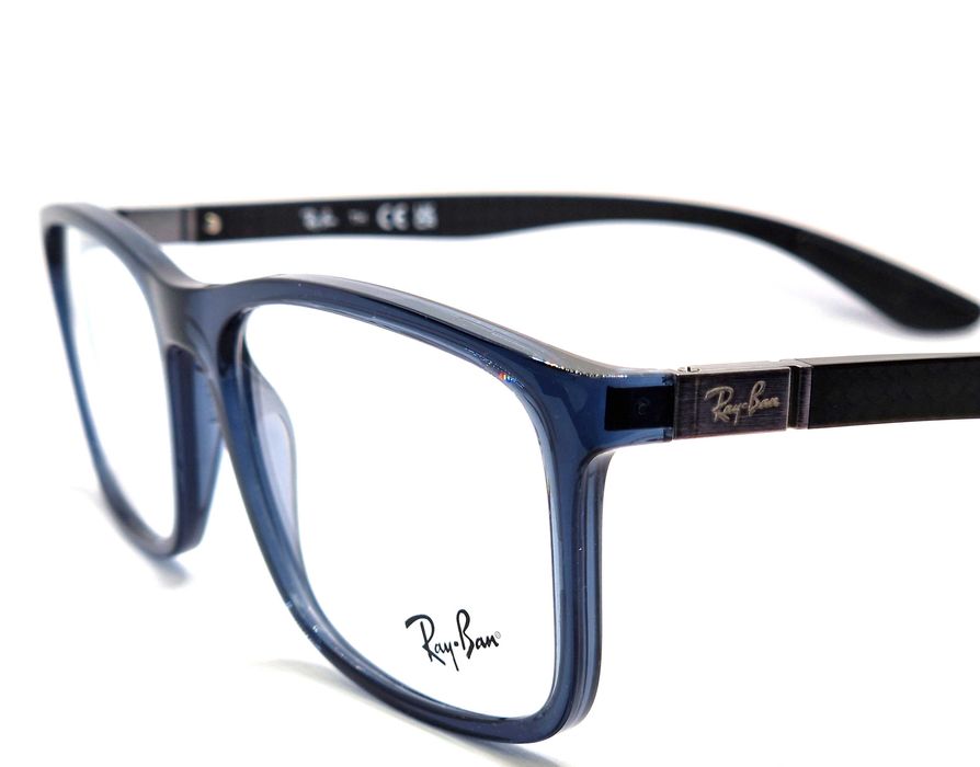 Okulary korekcyjne Ray-Ban RB 8908 Transparent Blue Unisex