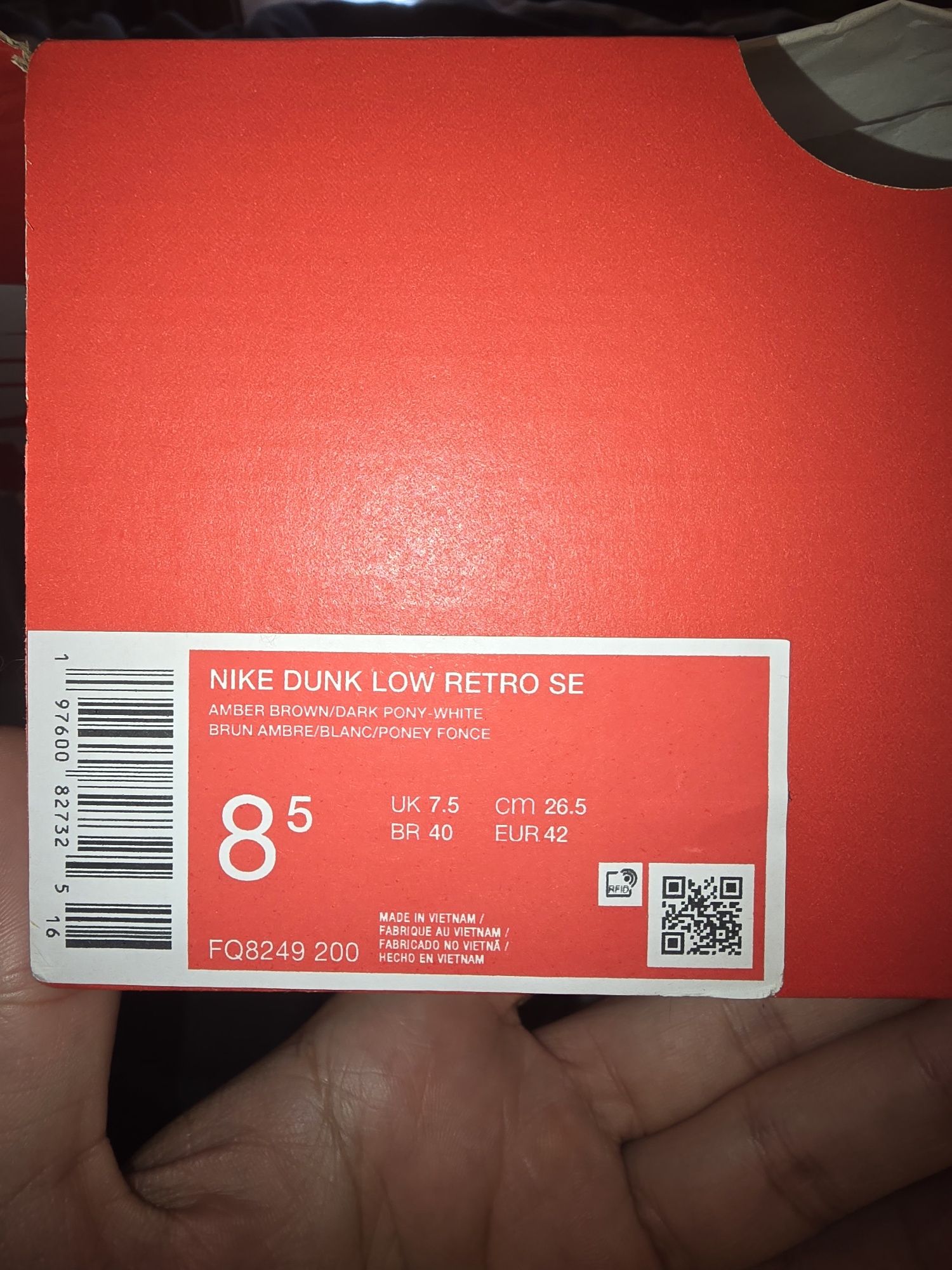 Nike dunk low retro se