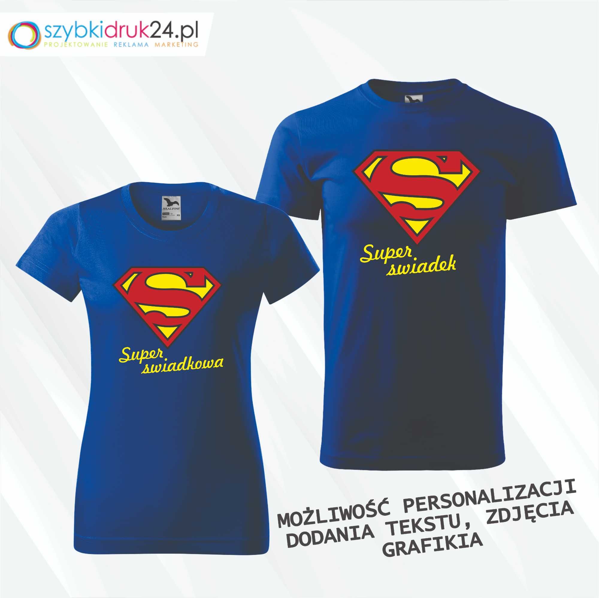 Koszulka, T-Shirt - świadek / świadkowa - weselna PERSONALIZACJA