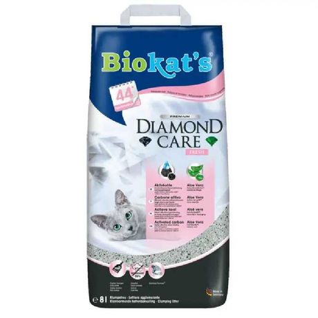 наповнювач котячий бентонітовий наповнювач Biokats Diamond