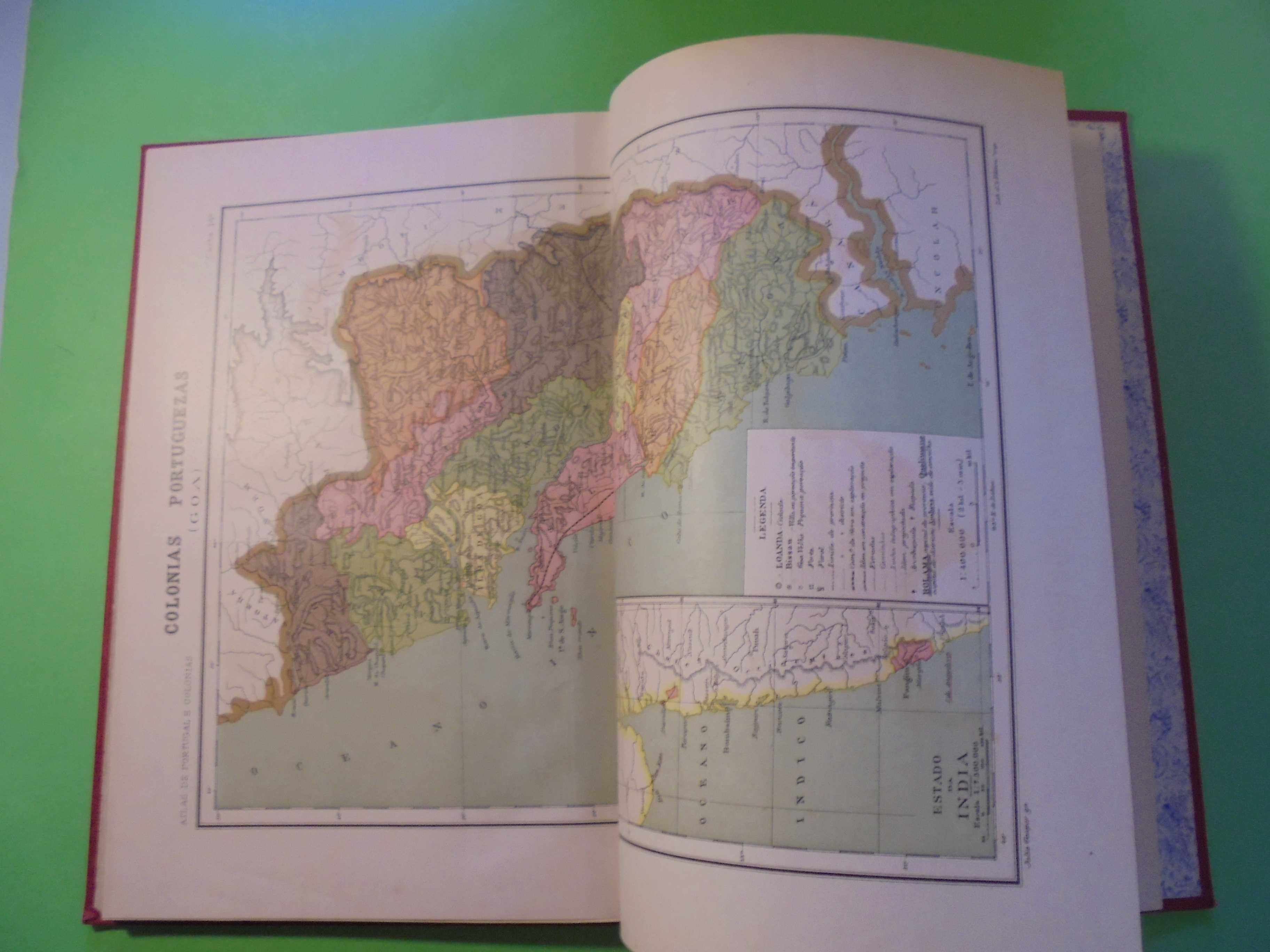 Costa (Júlio Gaspar ferreira da);Atlas Portugal e Colónias-1906