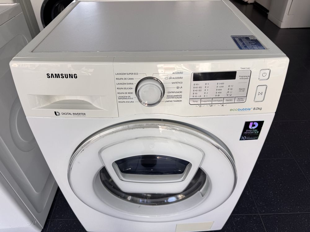 Maquina de lavar toupa samsung 8kg