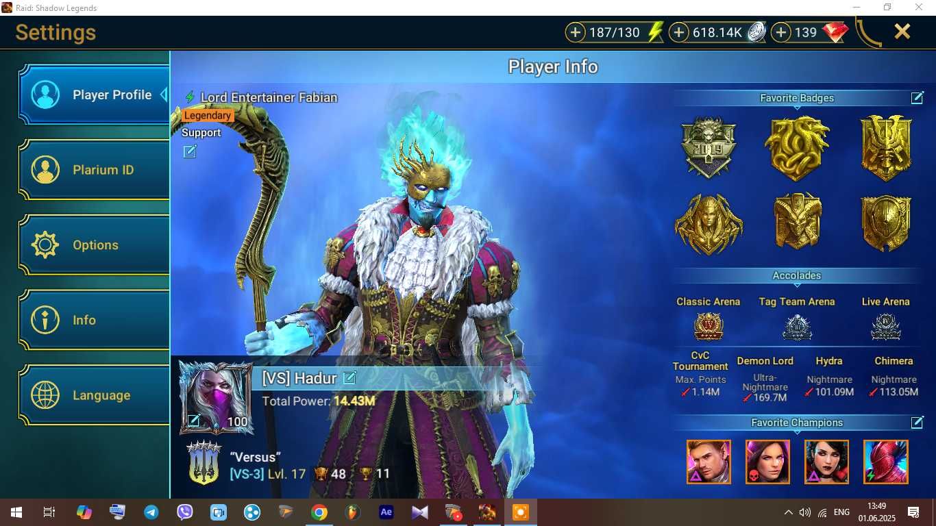 Raid shadow legends ігровий аккаунт