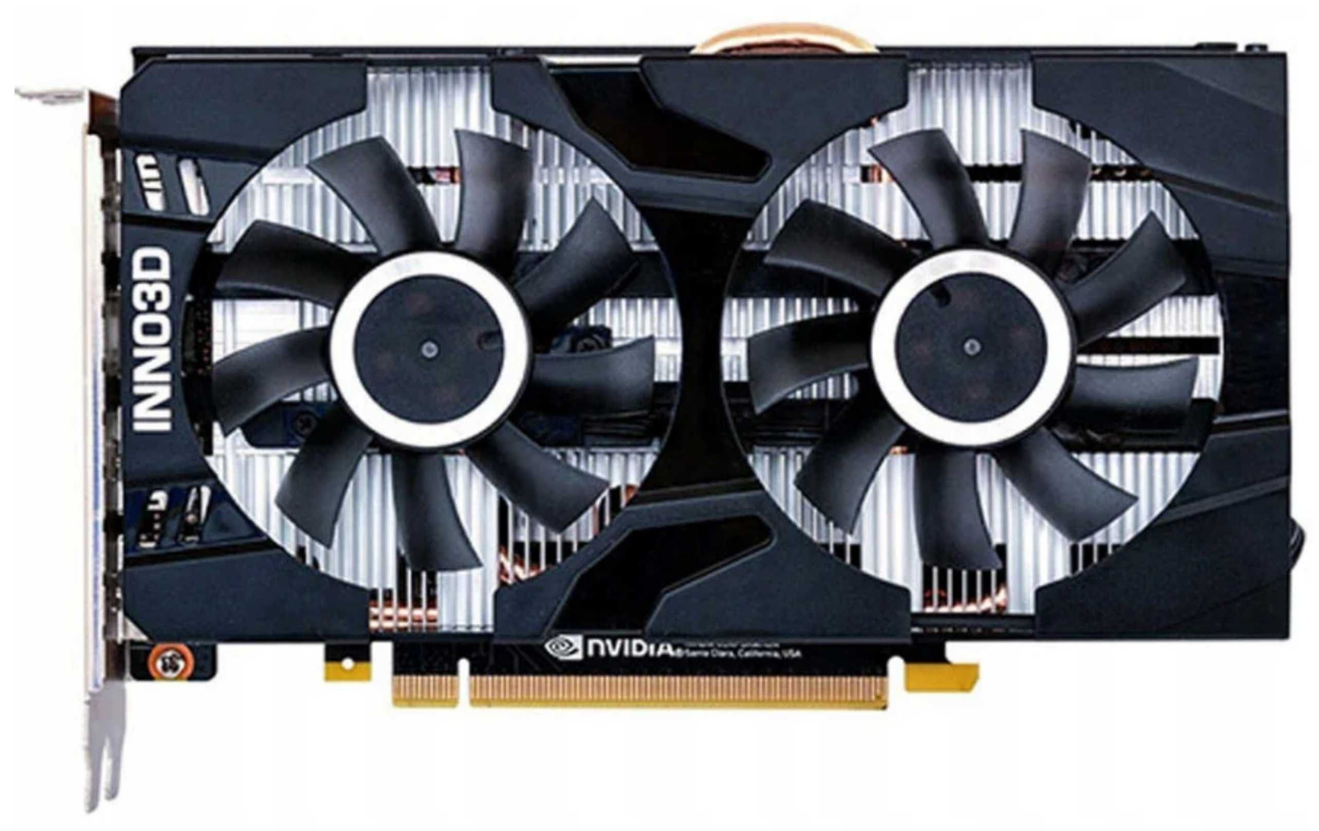 NOWA Karta graficzna do gier - Inno3D GeForce GTX 1660 Ti Twin X2 6GB