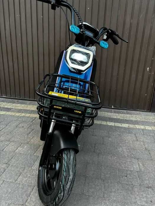 SKUTER ELEKTRYCZNY 250WAT e-TANK Duży Koszyk Oparcie Ledy Raty Dostawa