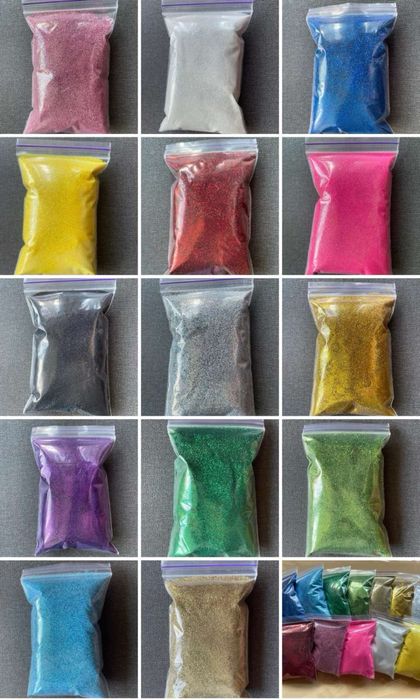 Глітер, блискітки