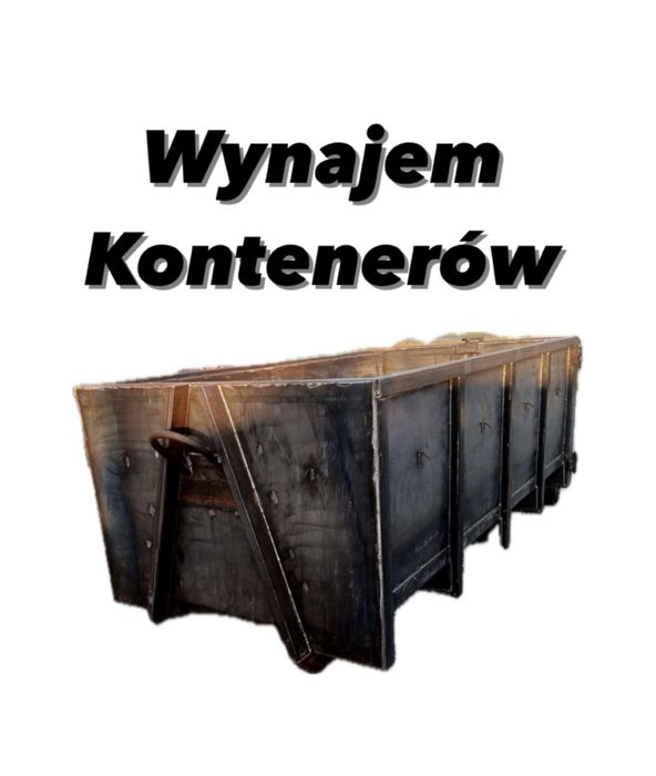 Wywóz kontenerów wynajem kontenerów odpady gruz śmieci