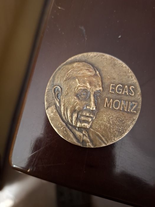 Egas moniz medalha premio nobel da medicina