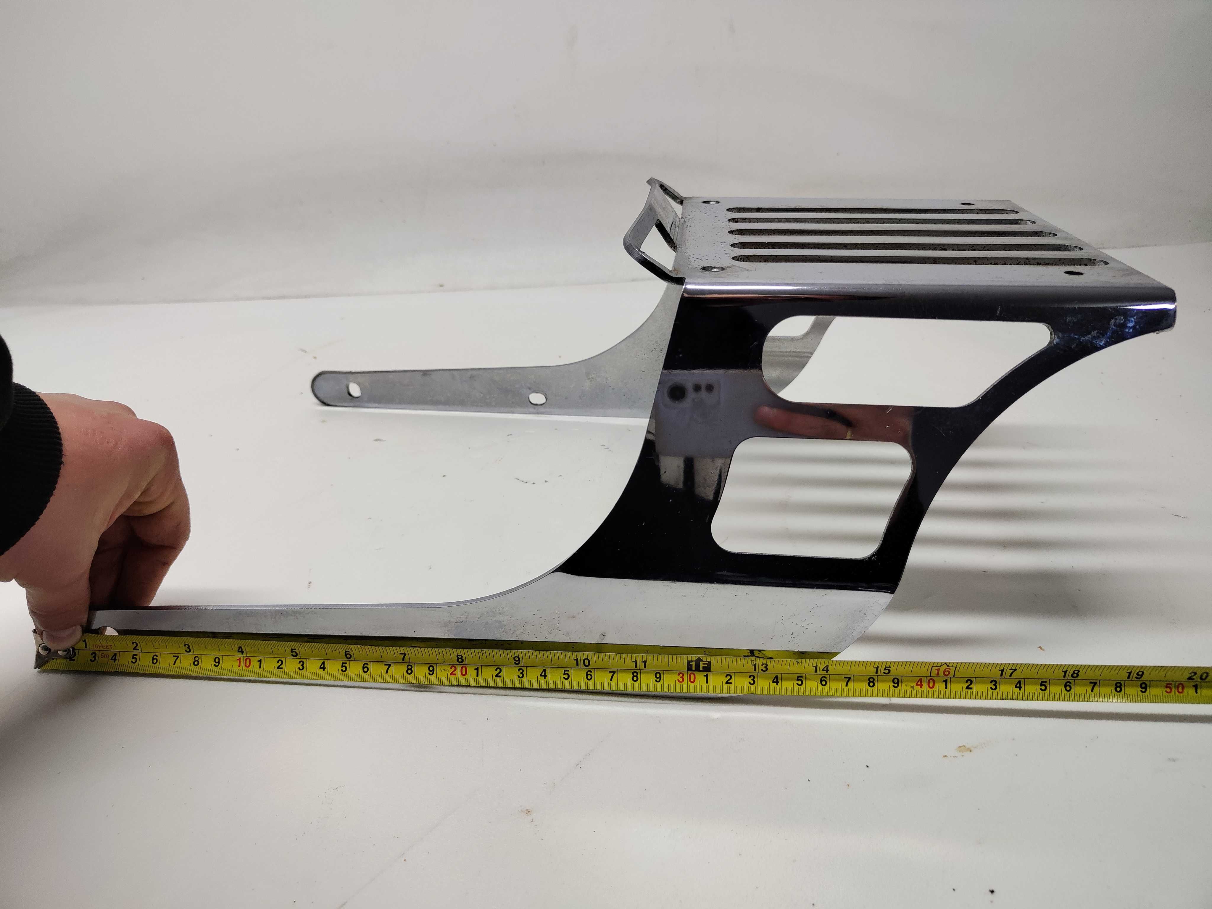 Stelaż Kufra Centralnego Chrom Chopper Harley Davidson Yamaha Suzuki