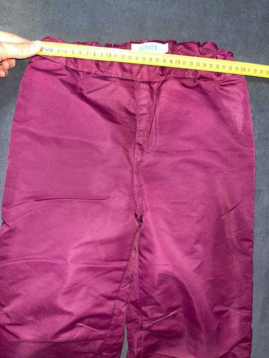 Лыжные штаны р.122 Полукомбинезон на девочку Зимние штаны на девочку