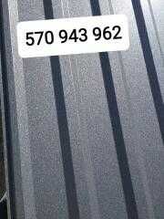 Blacha trapezowa T18 cięta na wymiar! Ral 7016 mat