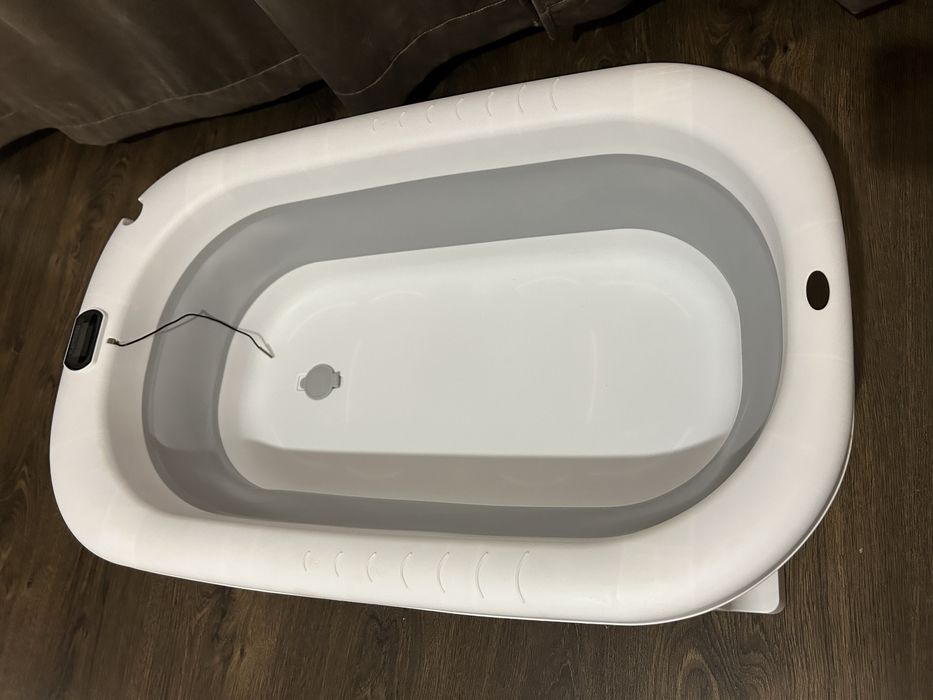 Складна дитяча ванночка з термометром