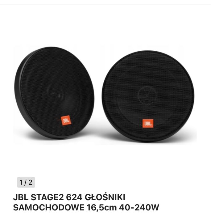 Głośniki firmy jbl stage 2 624