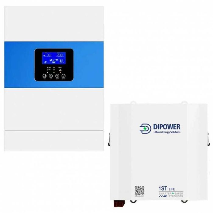Аккумулятор Dipower 24V/120Ah 2880Wh батарея для ДБЖ, BYD NMC, Li-ion