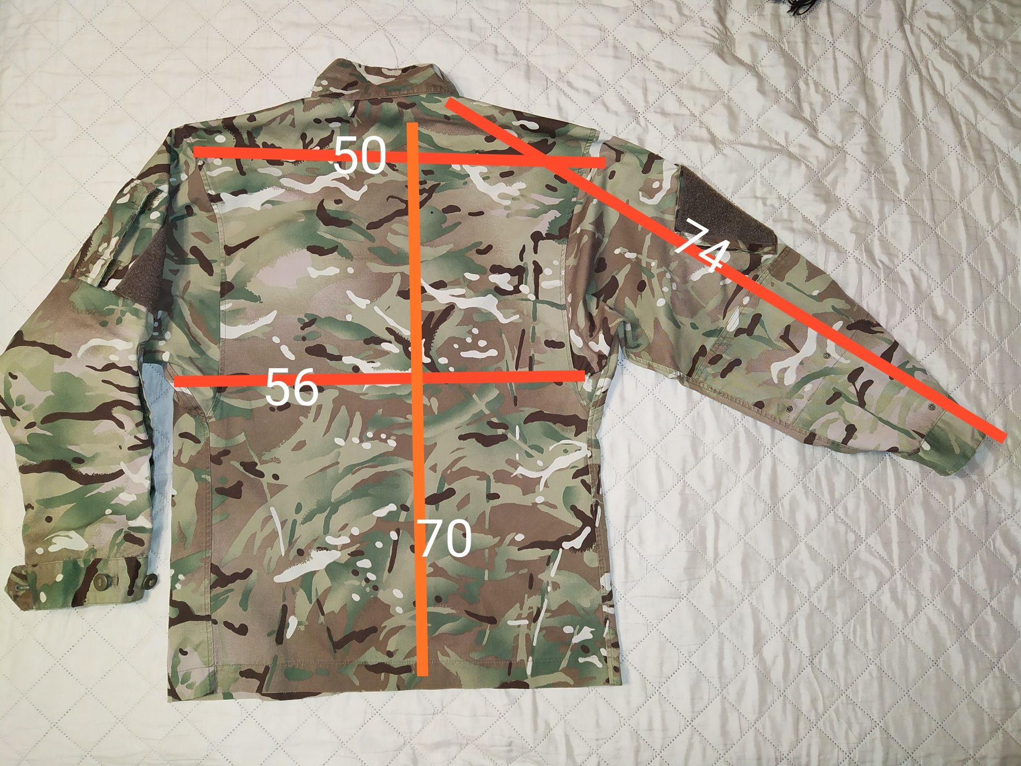 Тактическая куртка MTP multicam армии Британии 170/88