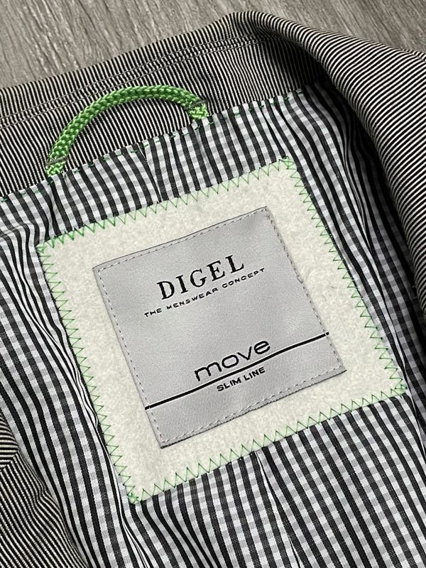 Digel Marynarka Blezer Męska Slim Line Paski r. 58