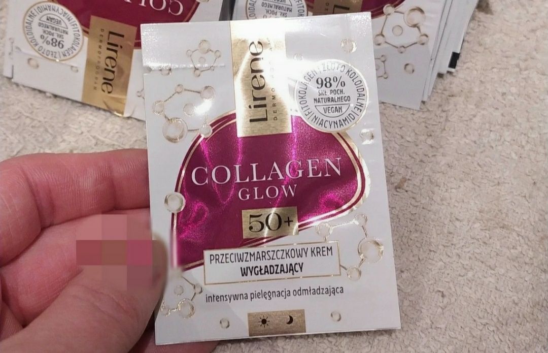 400 szt. Krem Lirene Zestaw Collagen Diamond lifting mix