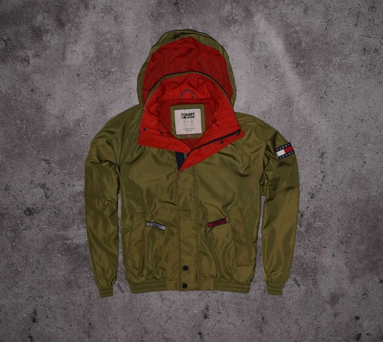 Tommy Hilfiger Jeans Retro Bomber (Мужская Куртка Бомбер Оверсайз )