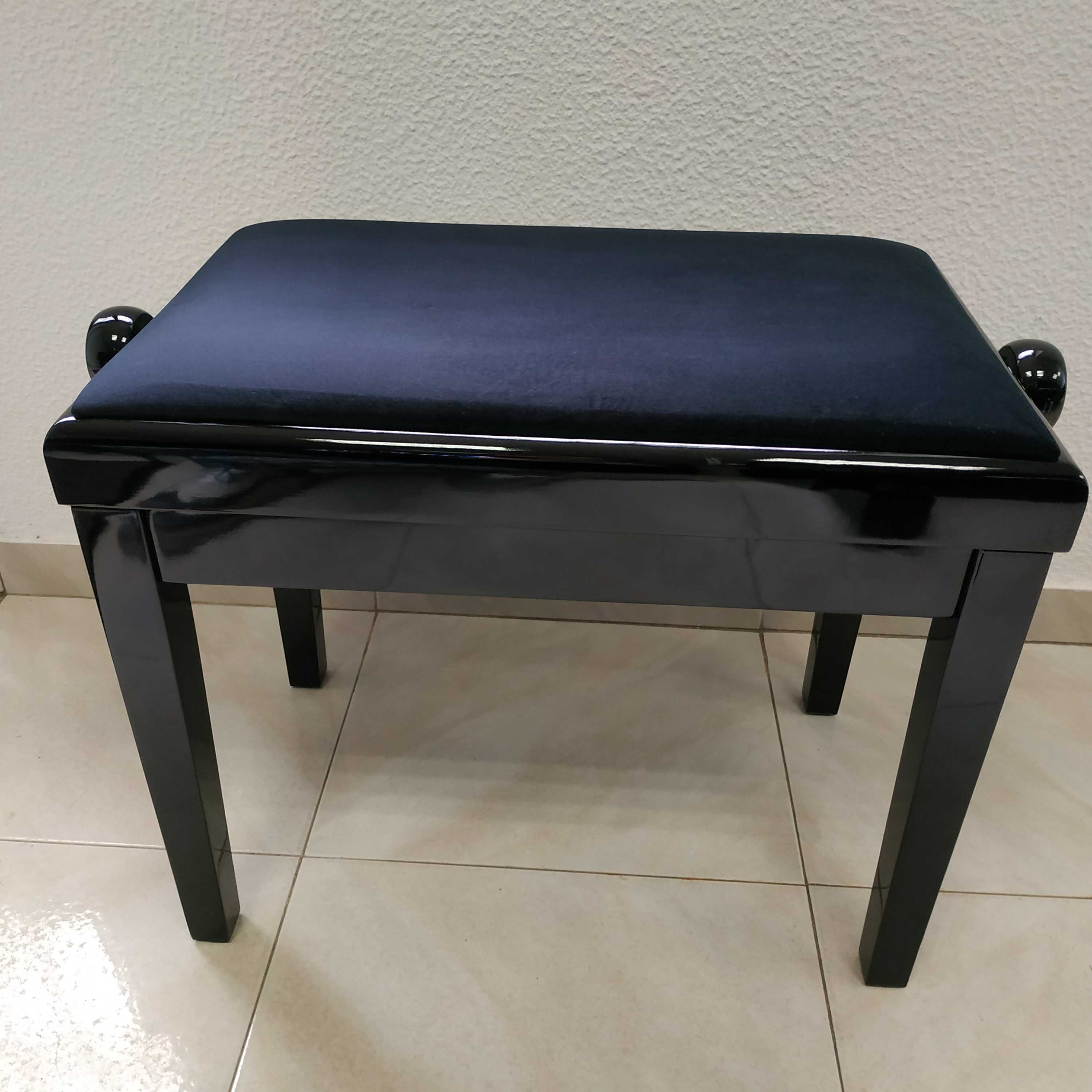 Banco de Piano Novo / Piano Stool/Bench New - 2 cores