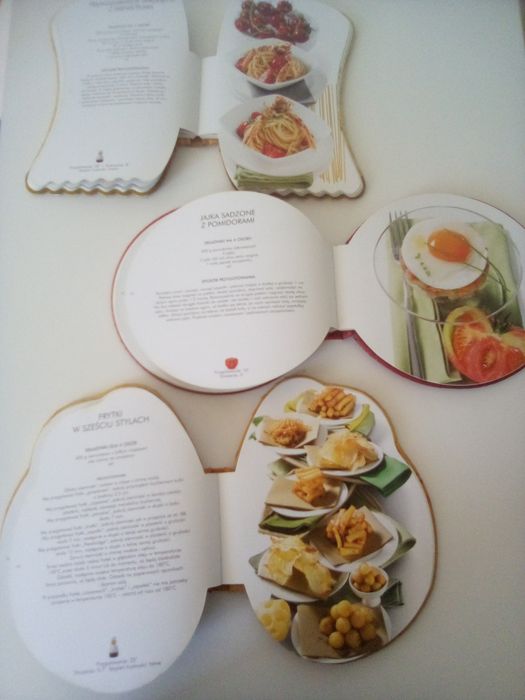 Zestaw książek kucharskich. NOWE