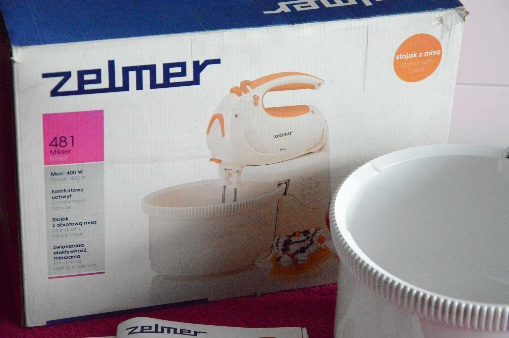 ZELMER 481 mixxer misa obrotowa z stojakiem > NOWY
