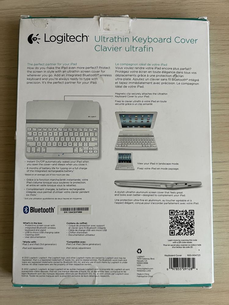 Продаю блютуз клавіатуру logitech