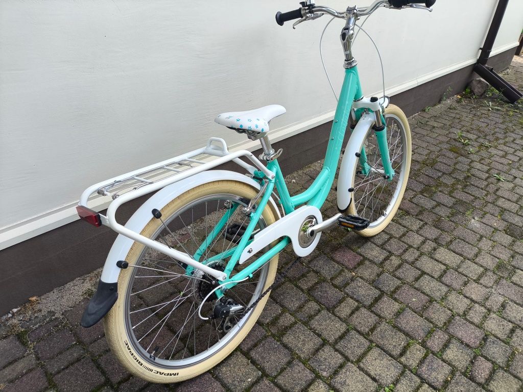 Rowerek rower 24 cale Unibike Aluminiowy stan idealny jak Nowy śliczny