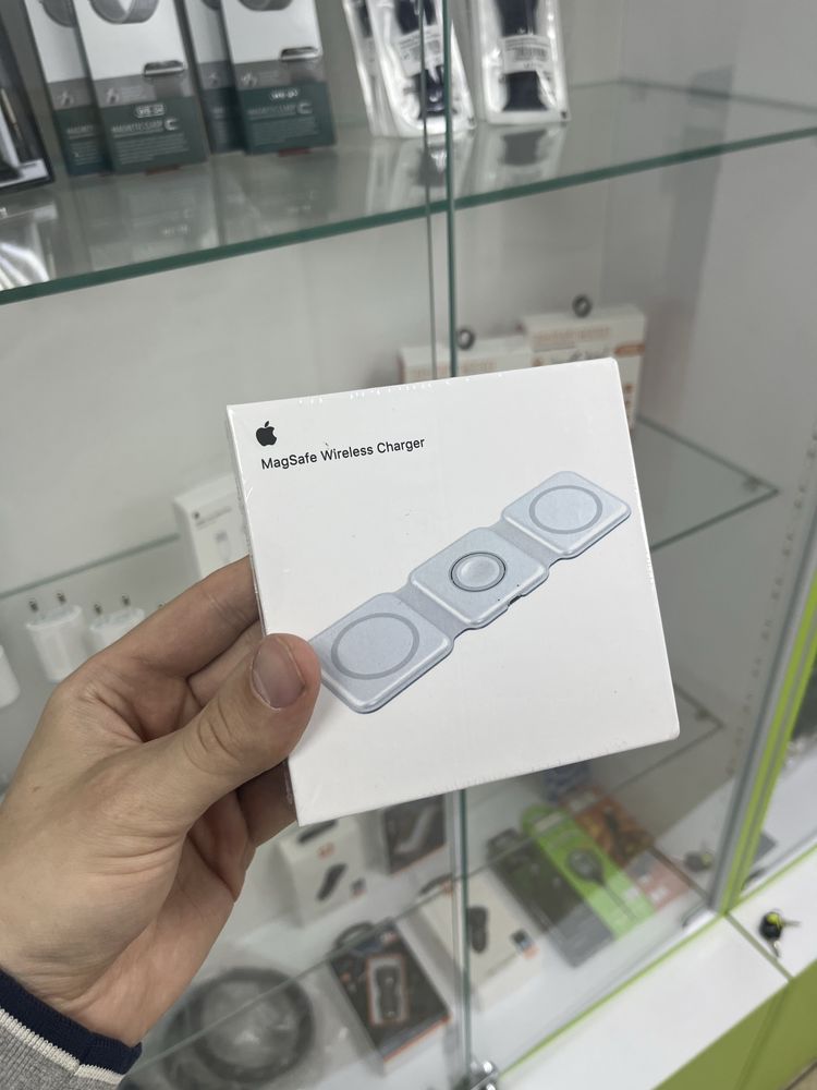 БЗУ Magsafe 3в1 станція зарядна Transformer iPhone Watch Airpods