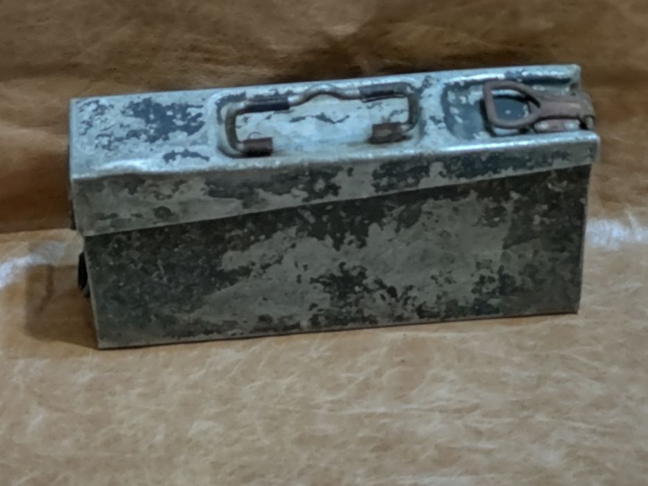 Німецький ящик для пулеметної ленти MG 34.